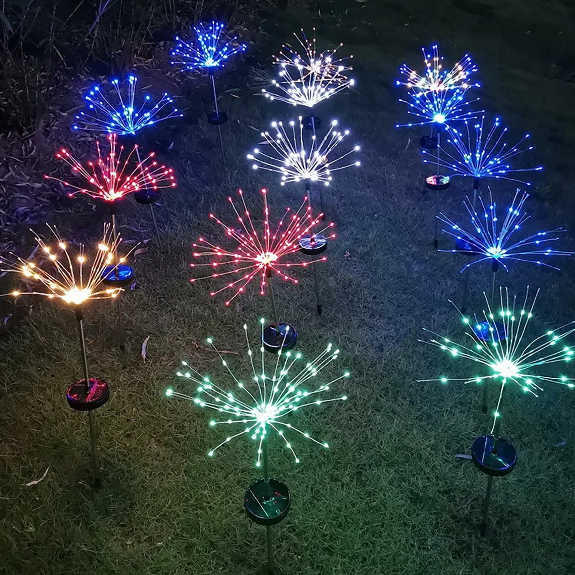 Wasserdichte Solar-Lampe "Firework"