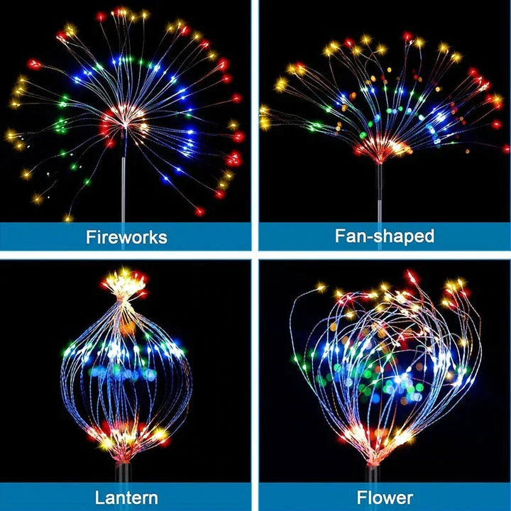Wasserdichte Solar-Lampe "Firework"