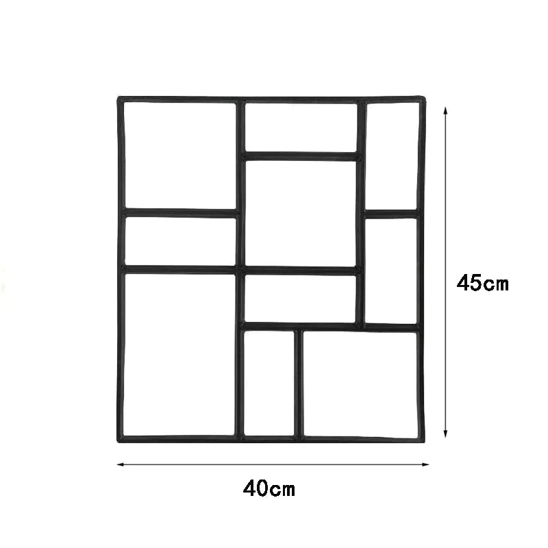 DIY Steinform - Gestalte Deinen Traumpfad