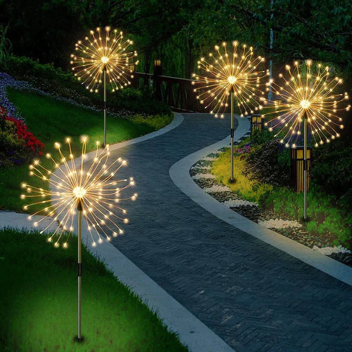 Wasserdichte Solar-Lampe "Firework"